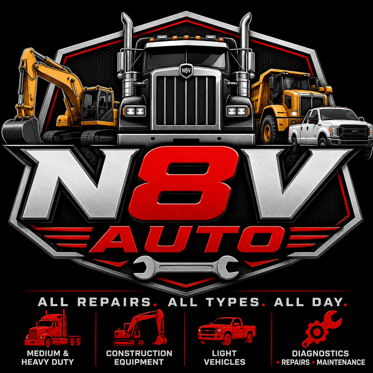 N8V Auto — All Repairs. All Types. All Day.